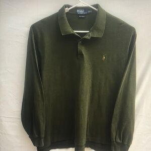 Polo by Ralph Lauren Men's Olive Polo Shirt